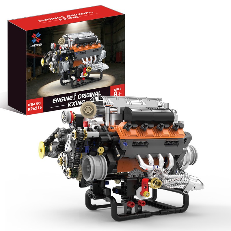 Model Kit V8 Engine - K96215 767 Pezzi Modello di Motore