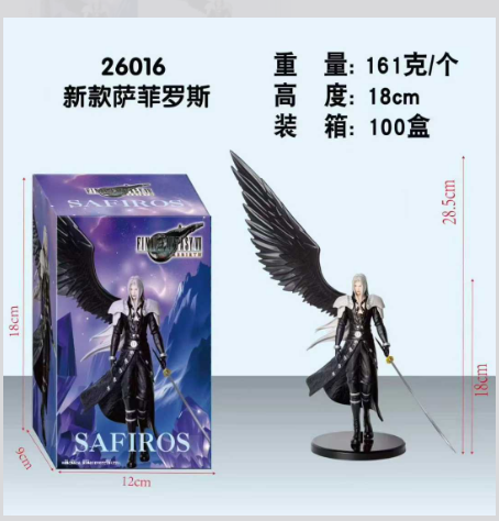 Model Kit Final Fantasy - Statua Modello Angelo Sephiroth di Final