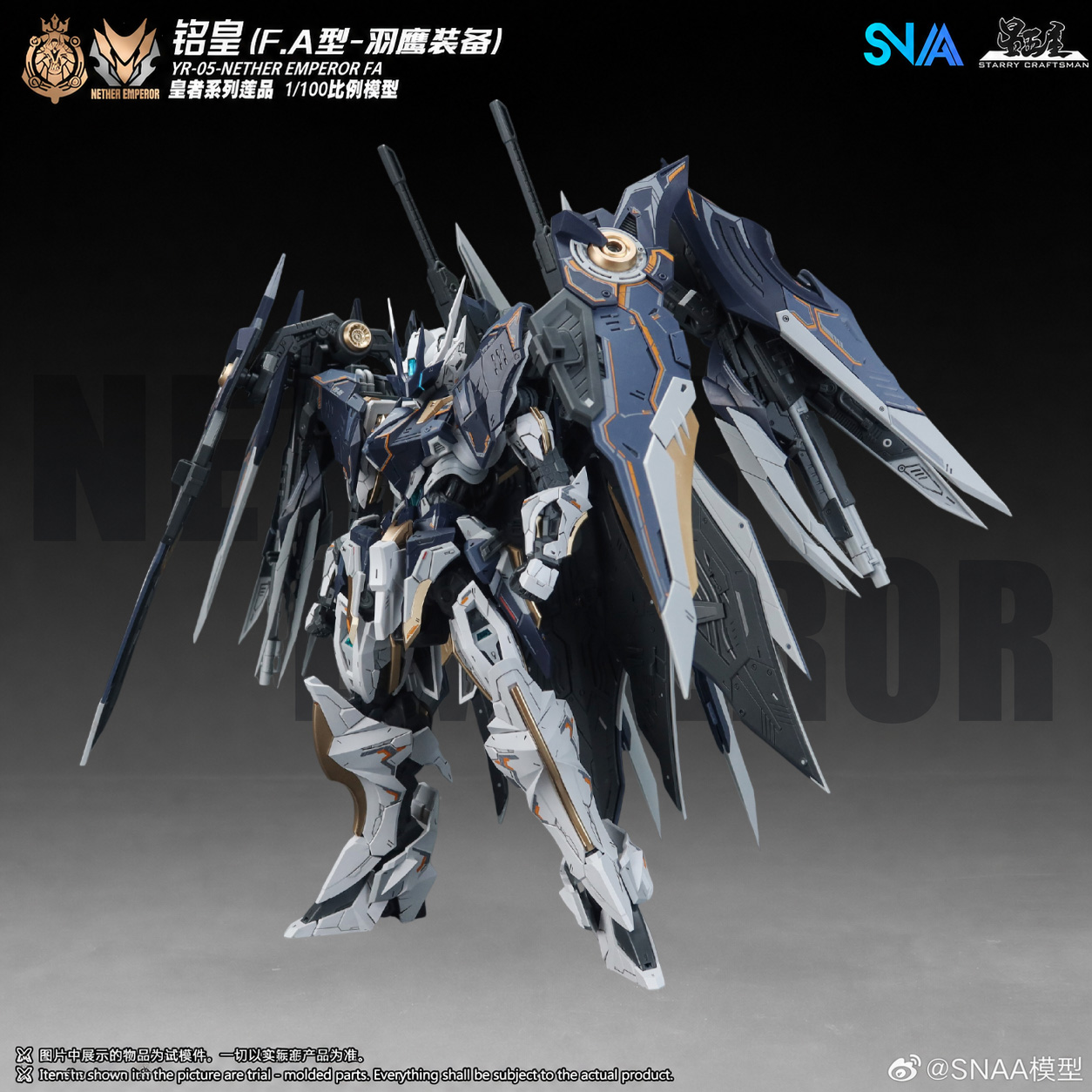 【Disponibile】SNAA MG 1/100 YR- - Model Kit Infinite Dimension recensione e prezzo