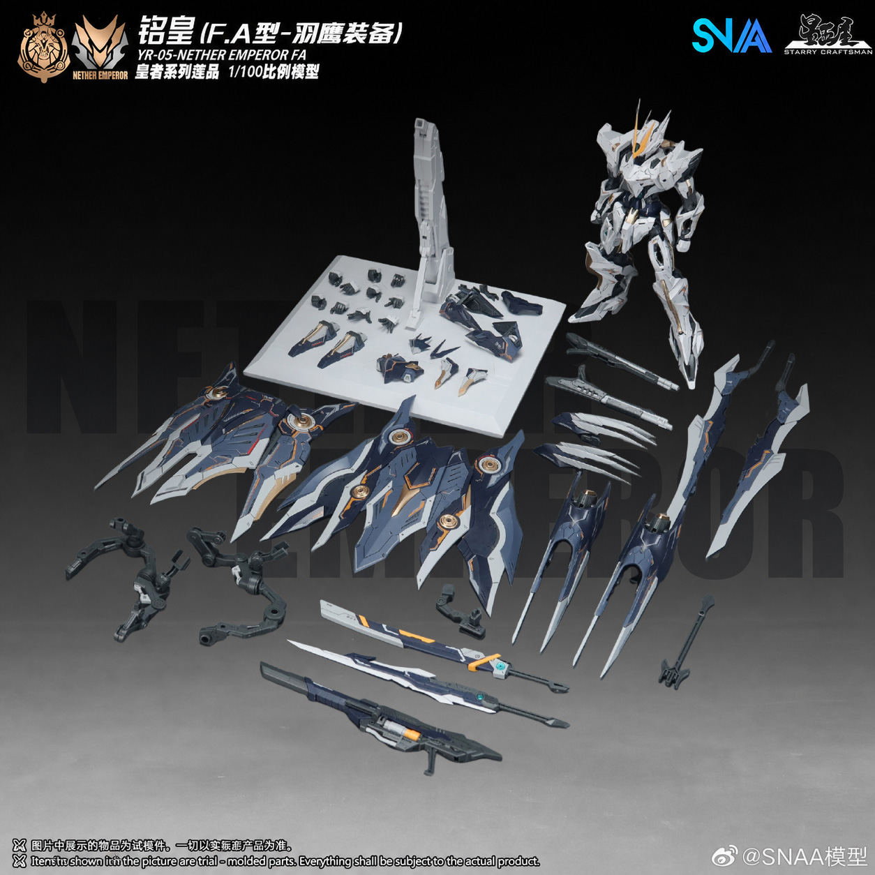 【Disponibile】SNAA MG 1/100 YR- - Model Kit Infinite Dimension recensione e prezzo