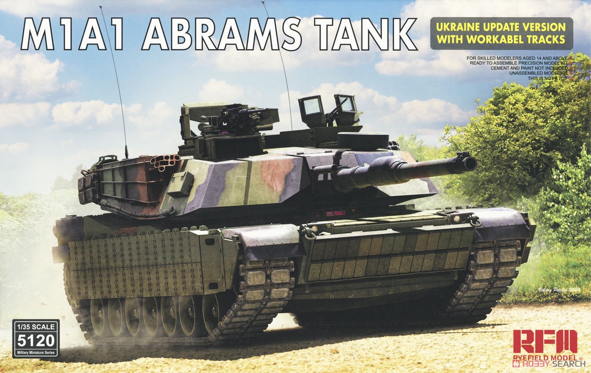 Rye Field 5120 Scala 1:35 M1A1 - Model Kit Ukraine recensione e prezzo