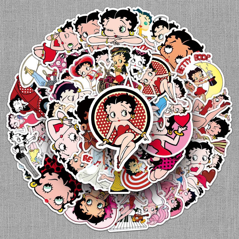 50 adesivi Betty Boop ad alta  - Model Kit For Girls recensione e prezzo