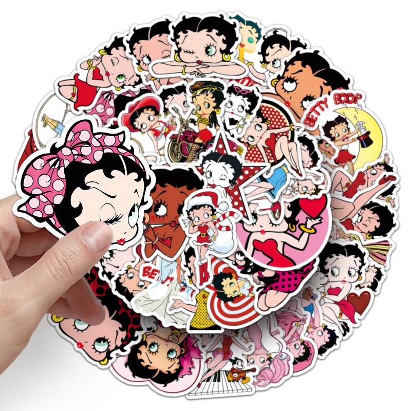 50 adesivi Betty Boop ad alta  - Model Kit For Girls recensione e prezzo