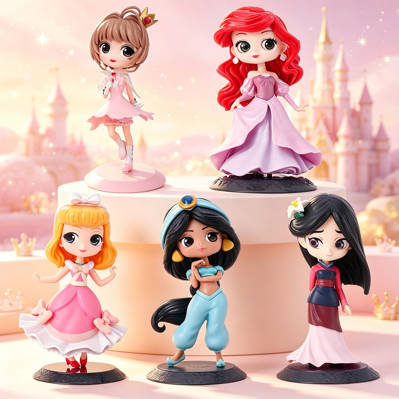 Set di Statuette di Ragazze Ca - Model Kit For Girls recensione e prezzo