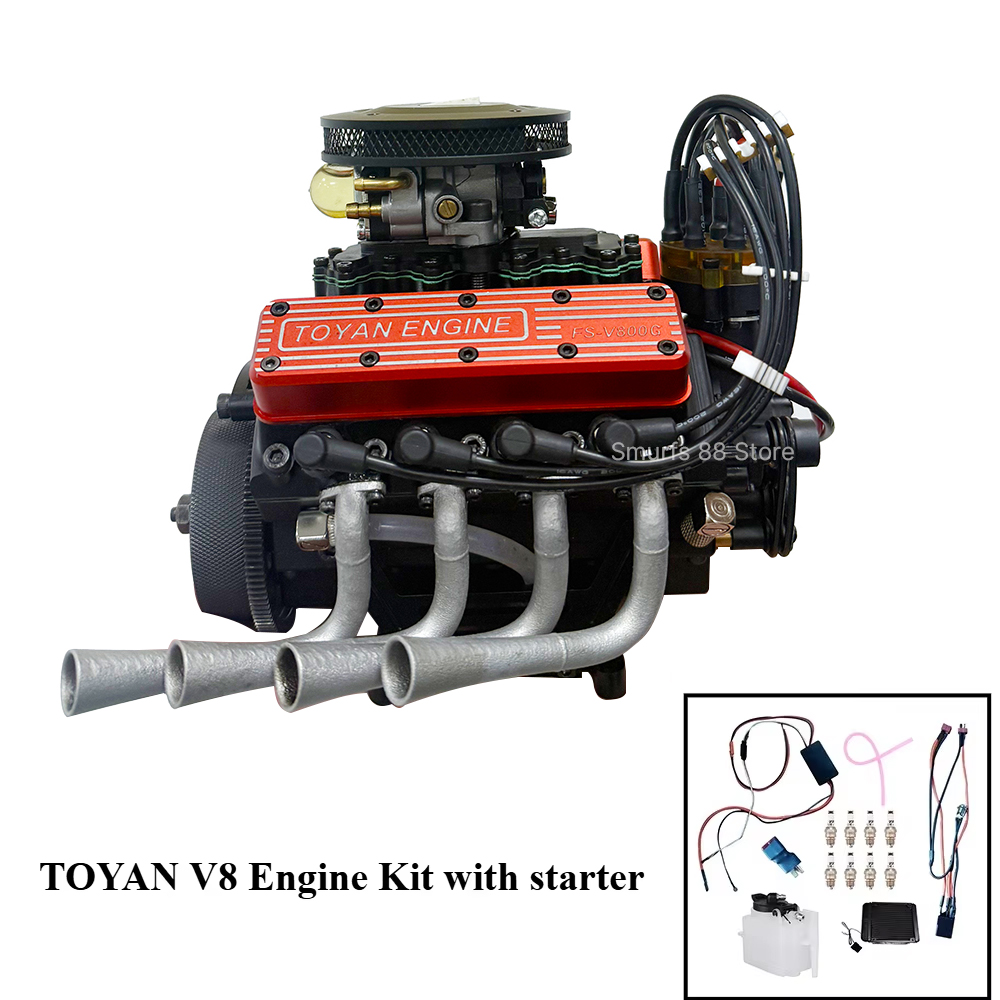 TOYAN V8 Modello di motore in  - Model Kit V8 Engine recensione e prezzo