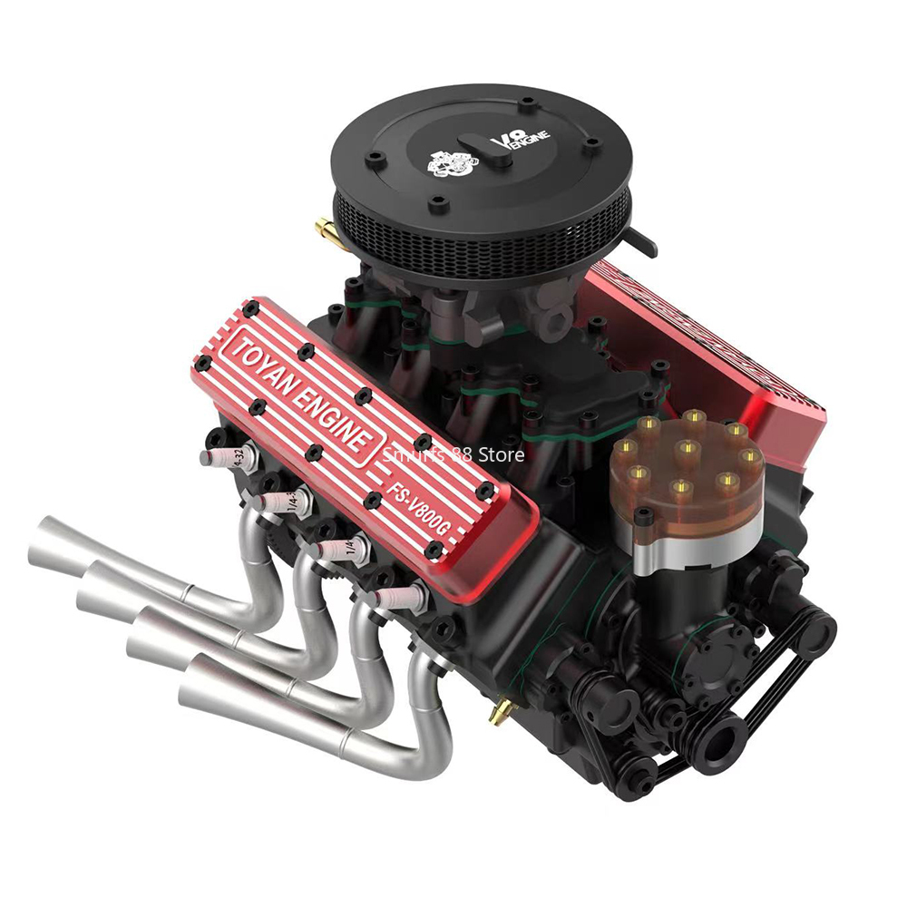 TOYAN V8 Modello di motore in  - Model Kit V8 Engine recensione e prezzo